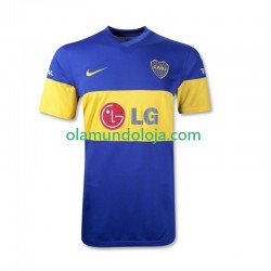 Camisola CA Boca Juniors Retro Homem Equipamento Primeiro 2011 Manga Curta
